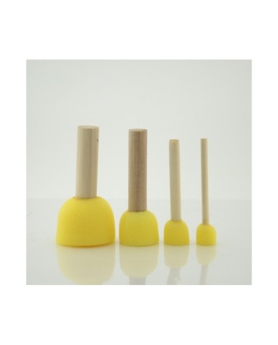 Ponpon Fırça Set 4'lü