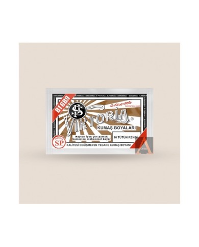 Toz Kumaş Boyası Tütün Rengi V-16