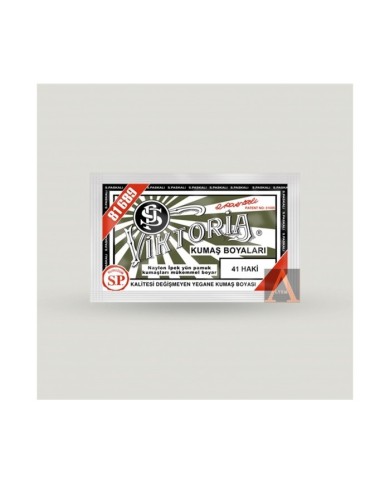 Toz Kumaş Boyası Haki Yeşil V-41