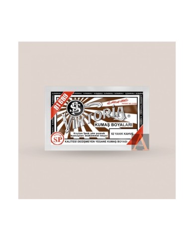 Toz Kumaş Boyası Yanık Kahve V-52