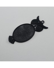 Metal Kolye Ucu - Baykuş 3