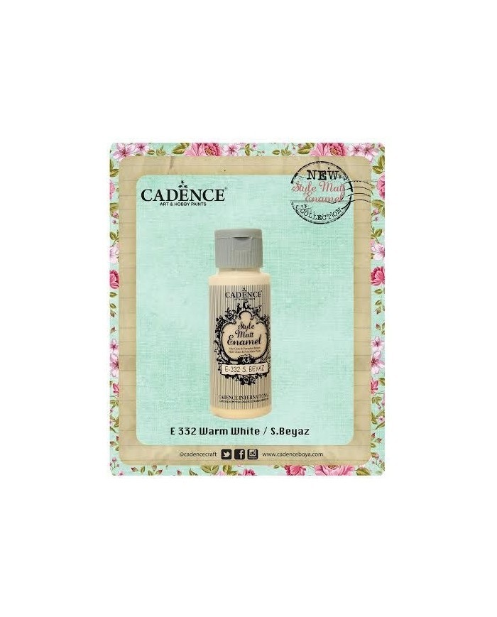 Enamel Sıcak Beyaz 59 ml. E-332