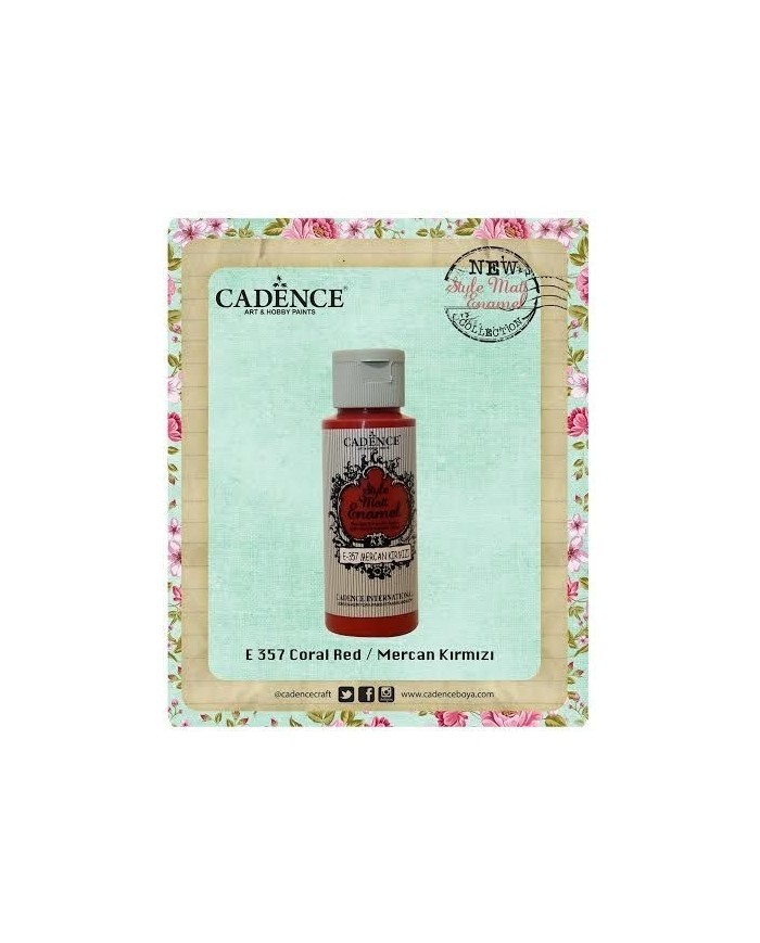 Enamel Mercan Kırmızı 59 ml. E-357