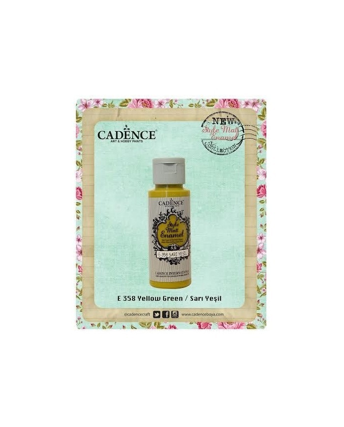 Enamel Sarı Yeşil 59 ml. E-358