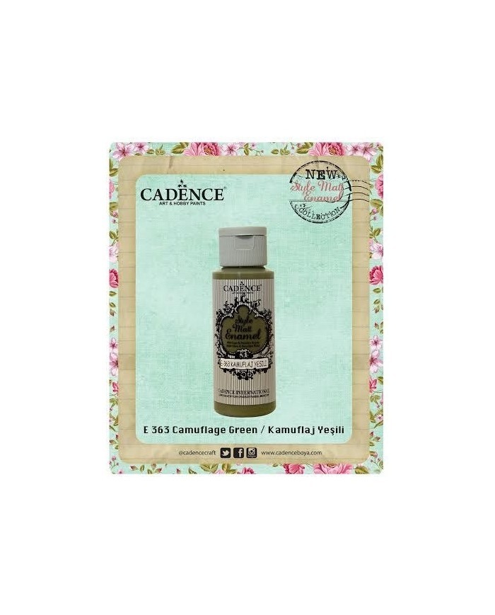 Enamel Kamuflaj Yeşil 59 ml. E-363