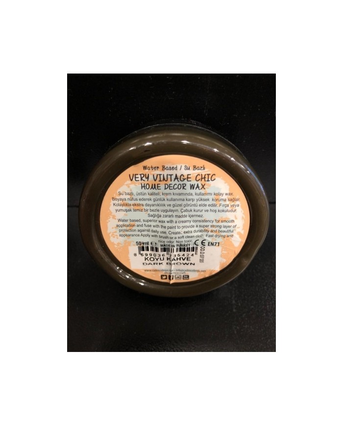 Home Decor Vax (Koyu Kahve)