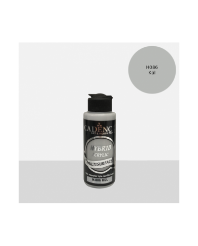 HYBRİT (MULTİ SURFACE) BOYA KÜL 120 ML H-086