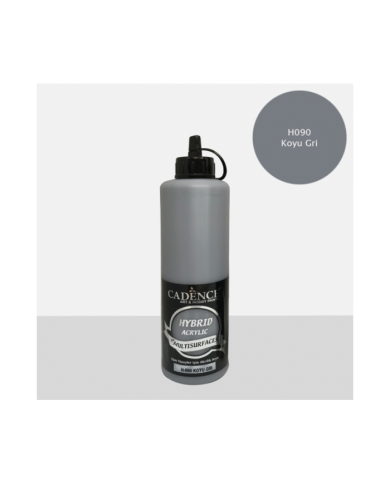 Hybrit (Multi Surface) Boya Koyu Gri 500 ml HH-90
