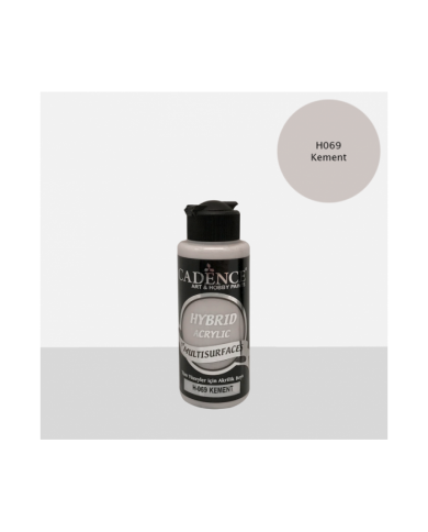 HYBRİT (MULTİ SURFACE) BOYA KEMENT 120 ML H-069