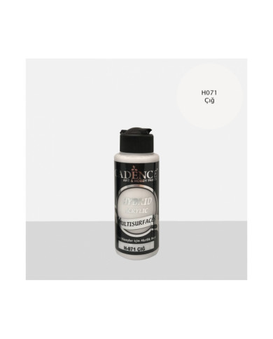 HYBRİT (MULTİ SURFACE) BOYA ÇIĞ 120 ML H-071