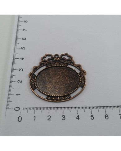 Metal Kolye Ucu - Çerçeve