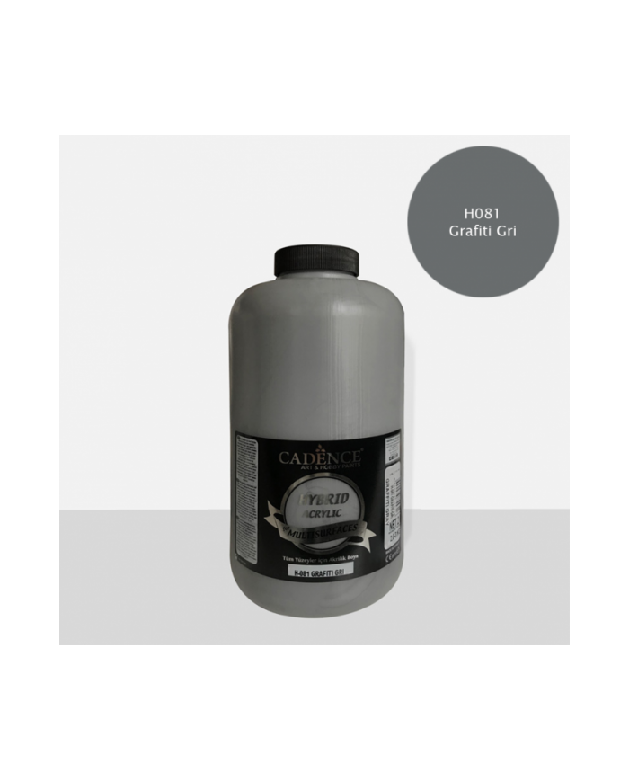 OPAK MULTİSURFACE (HYBRİD)BOYA 2 LİTRE H081- GRAFİTİ GRİ