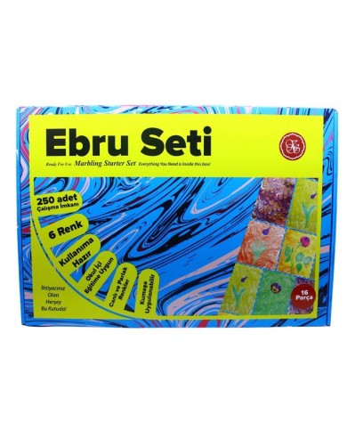 HAZIR EBRU BAŞLANGIÇ SETİ 16 PARÇA