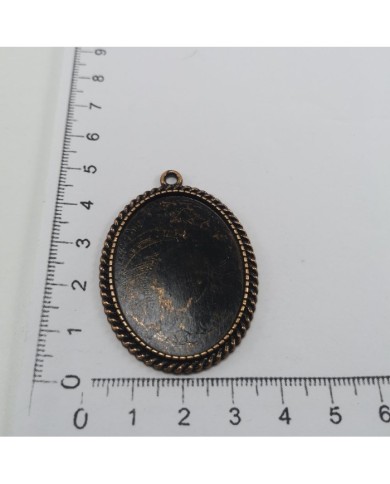 Metal Kolye Ucu - Çerçeve