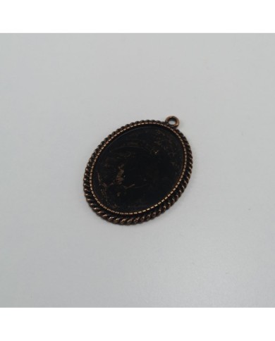 Metal Kolye Ucu - Çerçeve