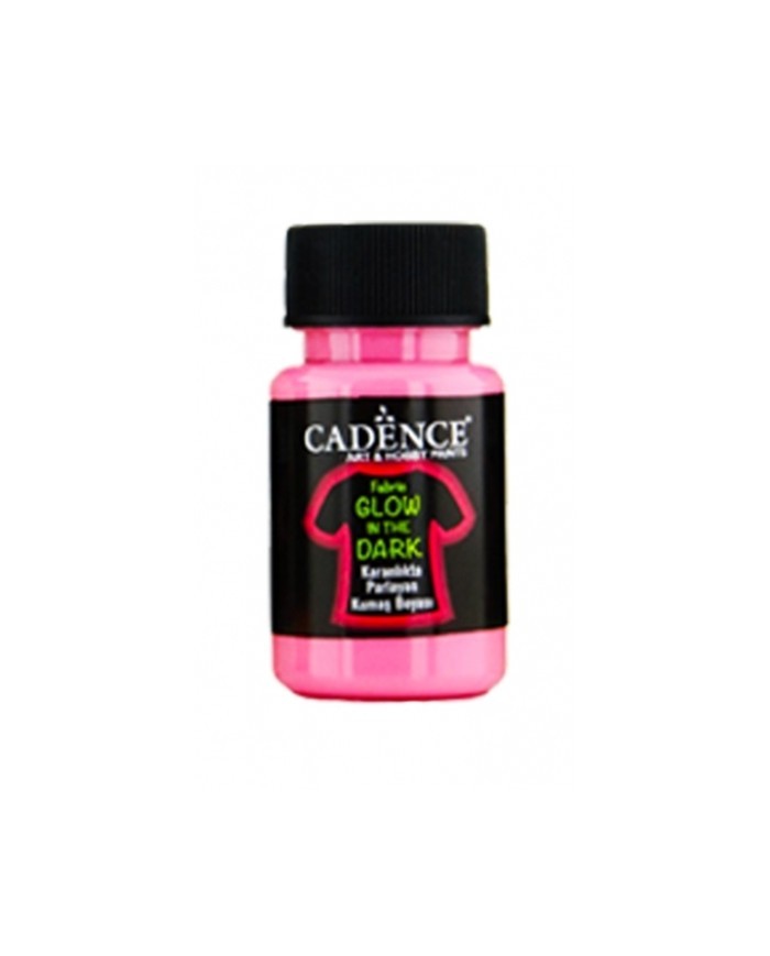 Karanlıkta Parlayan Kumaş Boyası Pembe 50ML