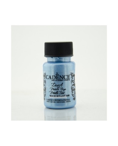 Dora Metalik Boya 50ML  Açık Mavi D-186