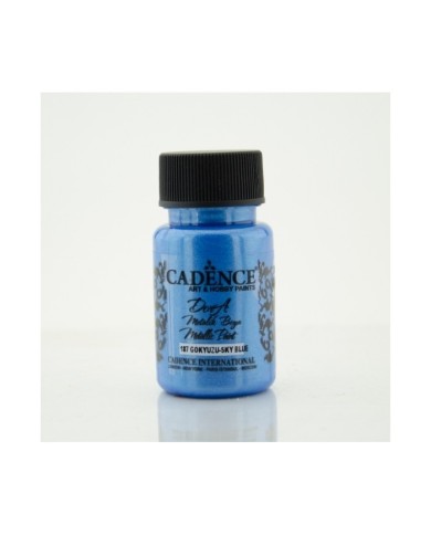 Dora Metalik Boya 50ML Gökyüzü Mavi D-187