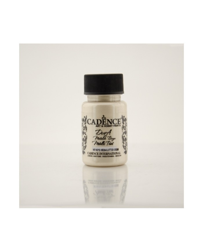 Dora Metalik Boya 50ML Koyu Krem D-197
