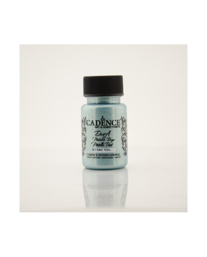 Dora Metalik Boya 50ML Mavi Yeşil D-201