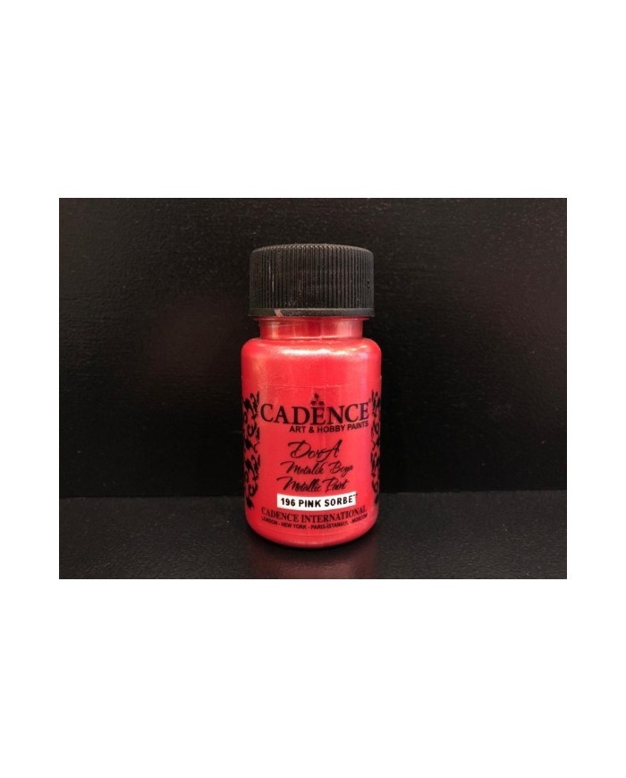 DORA METALİK BOYA 50ML PEMBE ŞERBET D-196