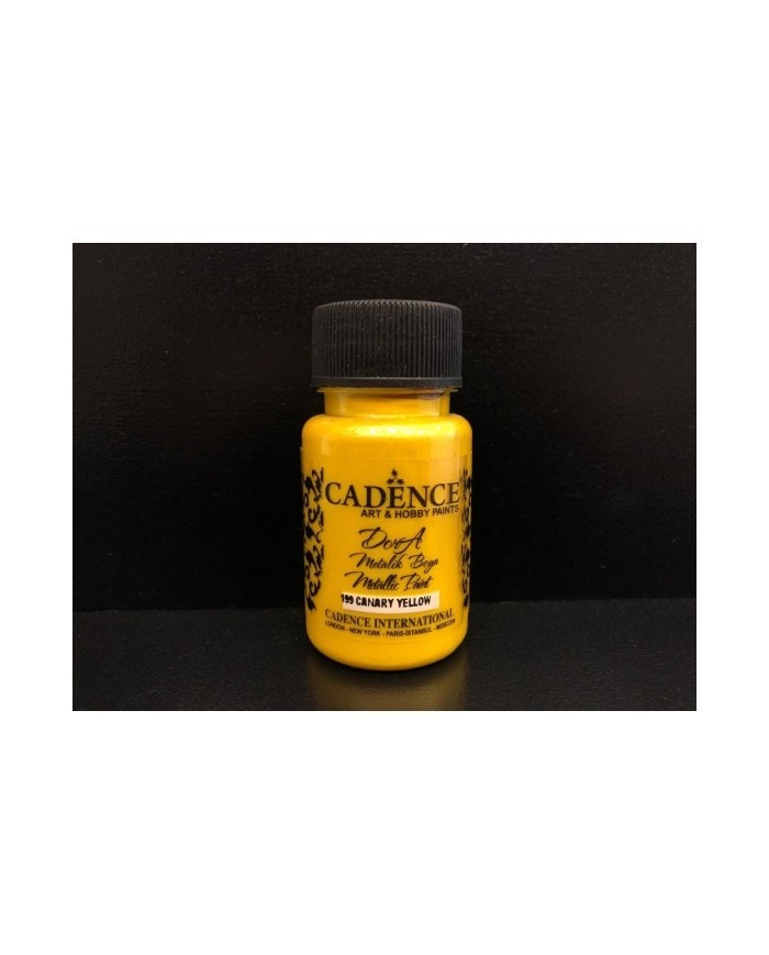 DORA METALİK BOYA 50ML KANARYA SARISI D-199