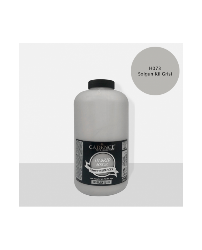OPAK MULTİSURFACE (HYBRİD)BOYA 2 LİTRE H073- SOLGUN KİL GRİSİ
