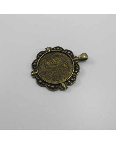 Metal Kolye Ucu - Çerçeve