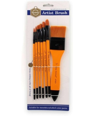 KEEP SMİLİNG 7'Lİ FIRÇA SETİ A7001