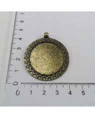 Metal Kolye Ucu - Çerçeve