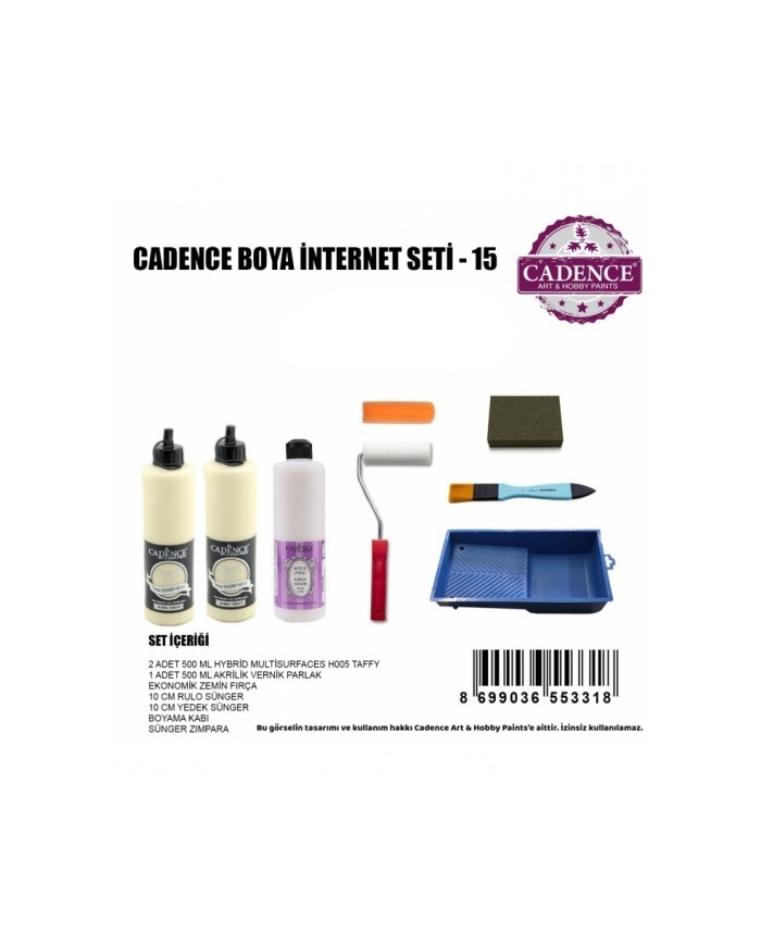 CADENCE MULTİSURFACE BOYA SET-15