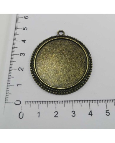 Metal Kolye Ucu - Çerçeve