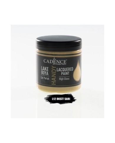 Cadence Handy Lake Boya L12 Oksit Sarı (250ml)