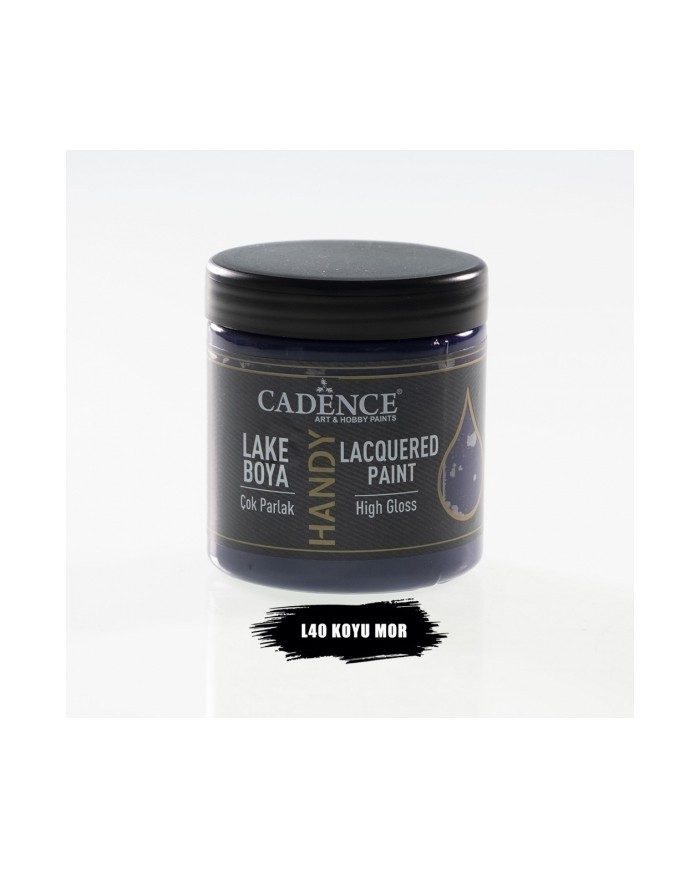 Cadence Handy Lake Boya L40 Koyu Mor (250ml)