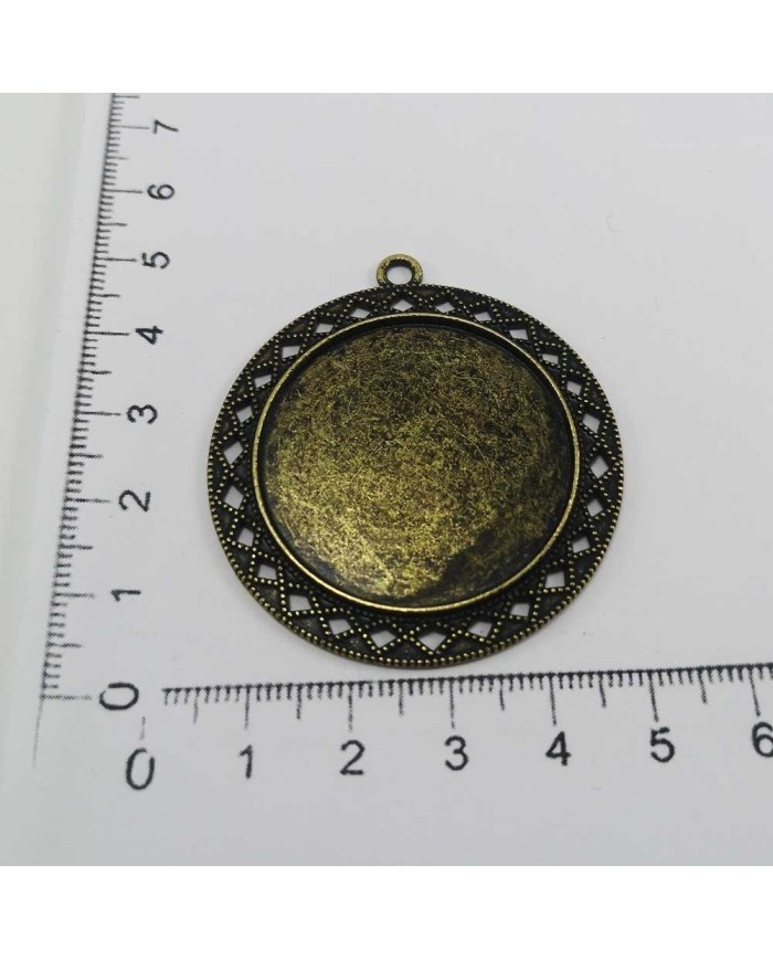 Metal Kolye Ucu - Çerçeve