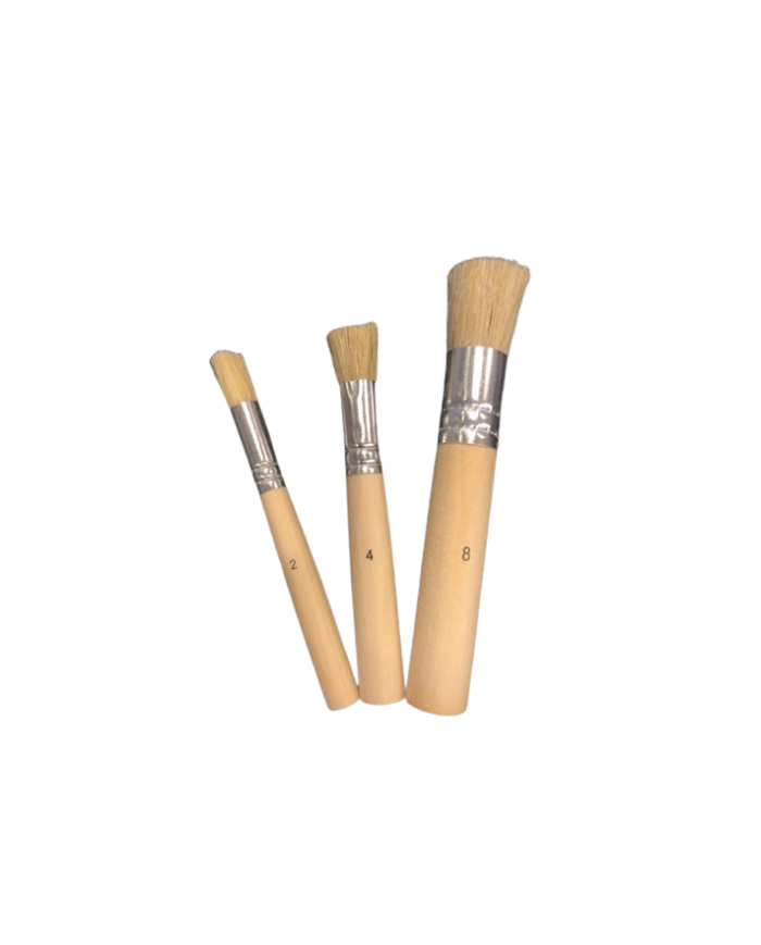 STENCİL FIRÇA SETİ NO: 2-4-8