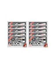 TOZ KUMAŞ BOYASI SİYAH10 'LU SET