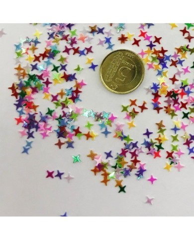 Mini 4 Kuyruk Yıldız Renkli  Pul Paketi Mini 4 Kuyruk Yıldız Renkli  Pul Paketi