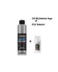 AMBİANTE SUYA DAYANIKLI BOYA METALİK AWM-06 GÜMÜŞ 250 ML