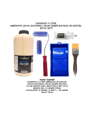 2 LİTRE AMBİANTE 06 DANTEL SET