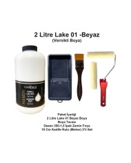 2 Litre Lake 01 Beyaz + Moher Set