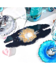 Reçine Epoksi Silikon Kalıp Bardak altı, Şaraplık -Kod:208