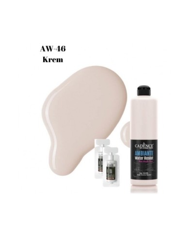 AW46 Krem Ambiante Islak Zemin Boyası 500ML + Katalizör 20GR