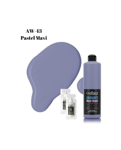 AW43 Pastel Mavi Ambiante Islak Zemin Boyası 500ML + Katalizör 20GR