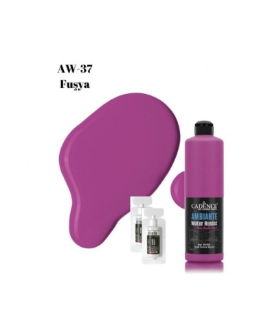 AW37 Fuşya Ambiante Islak Zemin Boyası 500ML + Katalizör 20GR