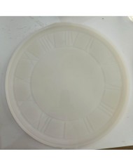Roma Rakamlı Silikon Saat Kalıbı – 45 mm İç Çap | 46 mm Dış Çap | 1 cm Derinlik