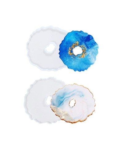 Reçine Epoksi Silikon Kalıp Bardak altı, Şaraplık -Kod:208