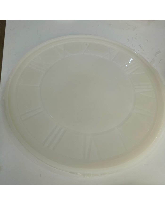 Roma Rakamlı Silikon Saat Kalıbı – 45 mm İç Çap | 46 mm Dış Çap | 1 cm Derinlik