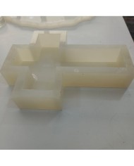 Haç Silikon Kalıp – 28 cm Uzunluk | 21 cm Genişlik | 4 cm Derinlik