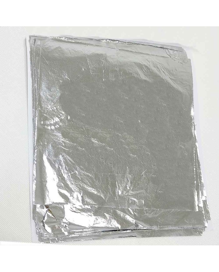 Yaprak Varak Kağıt Renk Gümüş 25 Adet